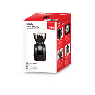 Solis Koffiemolen | Solis | Scala Zero Static | 300 gram (Elektrisch, 135W) 96088 K170108383 - 8