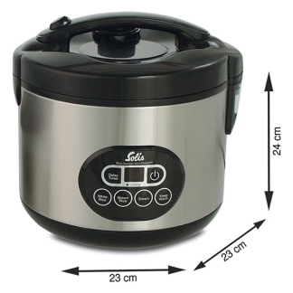 Solis Rijstkoker | Solis | 1.2 liter (500W, Binnenpan, Stoommand) 97930 K170108223 - 3