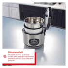 Solis Rijstkoker | Solis | 1.2 liter (500W, Binnenpan, Stoommand) 97930 K170108223 - 6