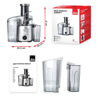 Solis Sapcentrifuge | Solis | Juice Fountain Compact (1 L, Druppelstop, Afneembare schenkkan, 1200W) 92181 K170109080 - 6