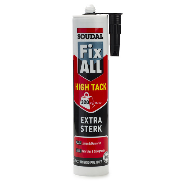 Soudal Lijmkit | Soudal | Zwart (Lijm en kit, Binnen/Buiten, Waterdicht, Overschilderbaar, Elastisch) 153986 K100702010 - 1