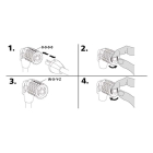 Stanley Cijferslot fiets | Stanley | 180 cm (Ø10 mm, 4 cijfers) 83.400.53 K170103471 - 3