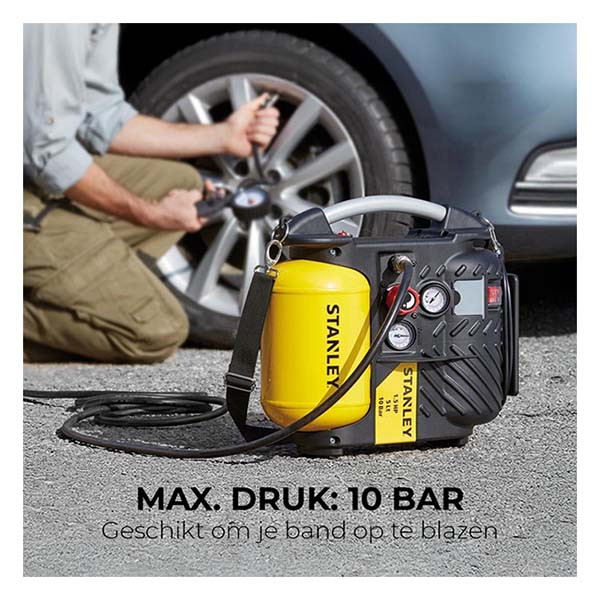 Stanley Compressor | Stanley | DN200/10/5 (1100W, 5 L, Max. 10 bar) 8215250STN596 K101303008 - 7