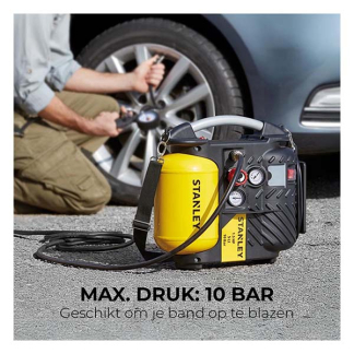 Stanley Compressor | Stanley | DN200/10/5 (1100W, 5 L, Max. 10 bar) 8215250STN596 K101303008 - 7