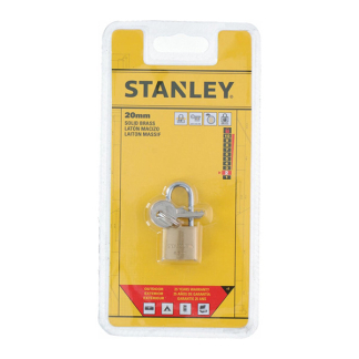 Stanley Hangslot | Stanley | 20 mm (Massief messing, 3 Sleutels, Buiten) 83.400.21 K170103466 - 3