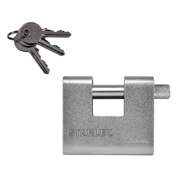 Stanley Hangslot | Stanley | 60 mm (Ø10mm, 3 sleutels) 83.400.06 K170103462 - 1