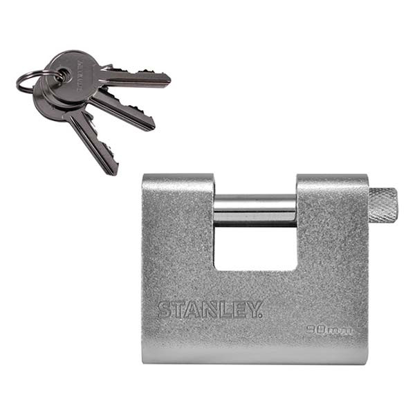 Stanley Hangslot | Stanley | 90 mm (Ø12mm, 3 sleutels) 83.400.07 K170103463 - 1