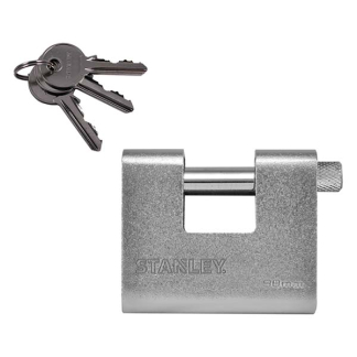 Stanley Hangslot | Stanley | 90 mm (Ø12mm, 3 sleutels) 83.400.07 K170103463 - 1
