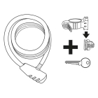 Stanley Spiraalslot | Stanley | 180 cm (Ø10 mm, 3 Sleutels) 83.400.45 K170103468 - 2