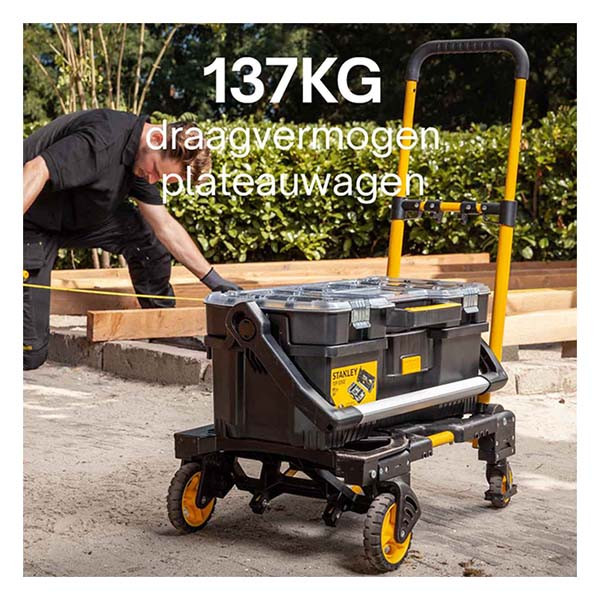 Stanley Steekwagen | Stanley | SXWTD-FT585 (Inklapbaar, Plateauwagen, Max. 137 kg) SXWTD-FT585 K101303010 - 6