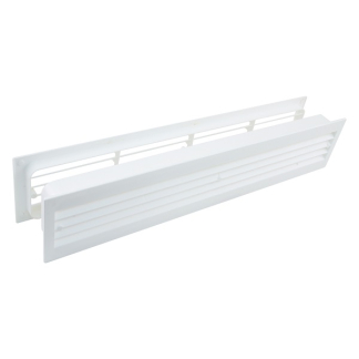 Starx Badkamerrooster | Starx | 45.5 x 9 cm (2-delig, Wit) 45.707.30 K081000282 - 1