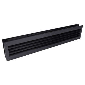 Starx Badkamerrooster | Starx | 45.5 x 9 cm (2-delig, Zwart) 45.709.26 K081000283 - 1