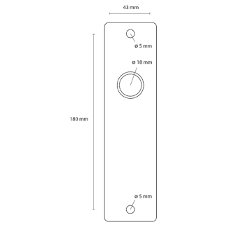 Starx Blindschild | Starx (Aluminium) 44.805.06 K010809786 - 