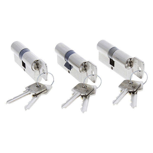 Starx Cilinder | Starx | 30/30 mm | 3 stuks (Dubbel, Gelijksluitend, 9 sleutels) 8760223 K010808139 - 2