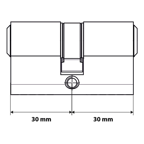 Starx Cilinder | Starx | 30/30 mm | 3 stuks (Dubbel, Gelijksluitend, 9 sleutels) 8760223 K010808139 - 4