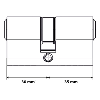 Starx Cilinder | Starx | 30/35 mm (Dubbel, SGK**) 8760231 K010808147 - 