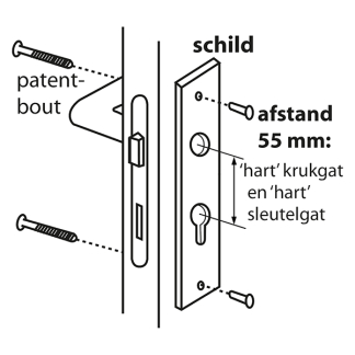 Starx Cilinderschild | Starx (Aluminium) 44.805.09 K010809788 - 