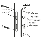 Starx Cilinderschild | Starx (Aluminium) 44.805.09 K010809788 - 3