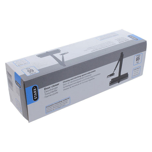 Starx Deurdranger | Starx | Tot 65 kg (Binnendeur, Mat zwart) 4340511 K010808169 - 4
