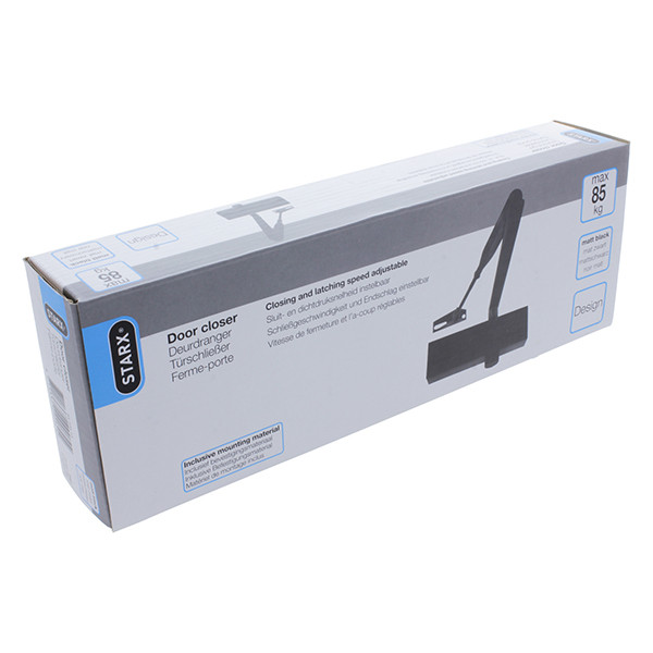 Starx Deurdranger | Starx | Tot 85 kg (Binnendeur, Mat zwart) 4340513 K010808171 - 4