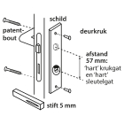 Starx Deurklink | Starx | Coupe (Aluminium) 86.200.98 K010809731 - 2