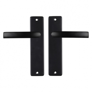 Starx Deurklink met blindschild | Starx | Blok (Aluminium, Zwart) 86.200.32 K010809685 - 1