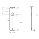 Starx Deurklink met blindschild | Starx | Blok (Aluminium, Zwart) 86.200.32 K010809685 - 7
