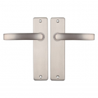 Starx Deurklink met blindschild | Starx (Aluminium, RVS) 86.200.00 K010809701 Starx Deurklink met blindschild | Starx (Aluminium, RVS) 86.200.00 K010809701