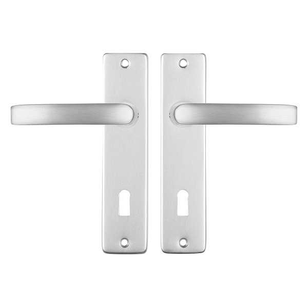 Starx Deurklink met cilinderschild | Starx | 55 mm  (Aluminium) 86.200.67 K010809719 - 1