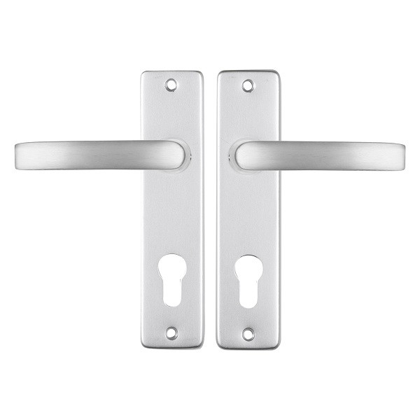 Starx Deurklink met cilinderschild | Starx | 72 mm (Aluminium) 86.200.68 K010809720 - 1