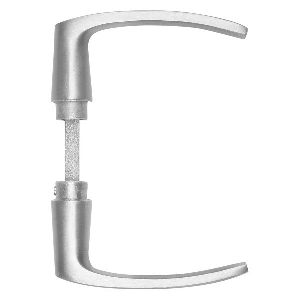 Starx Deurklink met cilinderschild | Starx | 72 mm (Aluminium) 86.200.68 K010809720 - 2