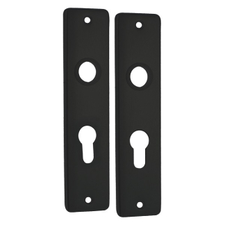 Starx Deurklink met cilinderschild | Starx | Blok | 55 mm (Aluminium, Zwart) 86.200.34 K010809687 - 4