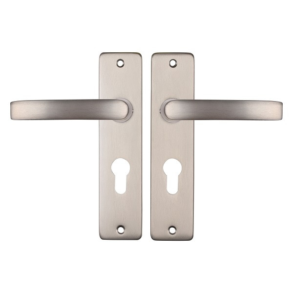 Starx Deurklink met cilinderschild | Starx | Blok | 72 mm (Aluminium, RVS) 86.200.03 K010809704 - 1
