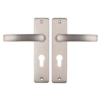 Starx Deurklink met cilinderschild | Starx | Blok | 72 mm (Aluminium, RVS) 86.200.03 K010809704 - 1