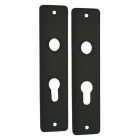 Starx Deurklink met cilinderschild | Starx | Coupe | 55 mm (Aluminium, Zwart) 86.200.58 K010809695 - 4
