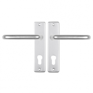 Starx Deurklink met cilinderschild | Starx | Coupe | 72 mm (Aluminium) 86.200.95 K010809728 - 1