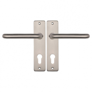 Starx Deurklink met cilinderschild | Starx | Coupe | 72 mm (Aluminium, RVS) 86.200.27 K010809712 - 1