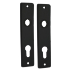Starx Deurklink met cilinderschild | Starx | Coupe | 72 mm (Aluminium, Zwart) 86.200.59 K010809696 - 4