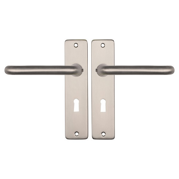 Starx Deurklink met sleutelschild | Starx | Coupe | 56 mm (Aluminium, RVS) 86.200.25 K010809710 - 1