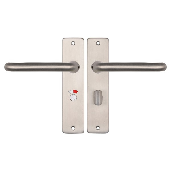 Starx Deurklink met wc-sluitingschild | Starx | Coupe | 57 mm (Aluminium, RVS) 86.200.29 K010809714 - 1
