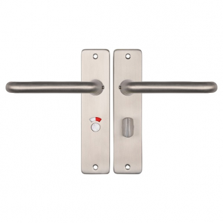Starx Deurklink met wc-sluitingschild | Starx | Coupe | 57 mm (Aluminium, RVS) 86.200.29 K010809714 - 1