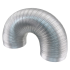 Luchtafvoerslang | Starx | Ø 125 mm (Aluminium, Max. 1.5 meter)