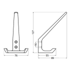 Starx Ophanghaak | Starx (Dubbel, Zwart) 8060101 K010808259 - 5