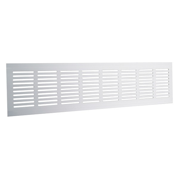 Starx Plintrooster | Starx | 400 x 80 mm (Aluminium, Zilver) 45.708.29 K081000287 - 1