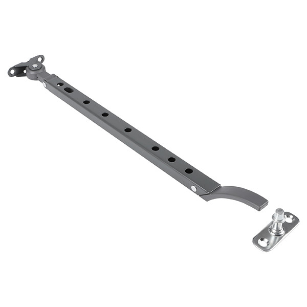 Starx Raamuitzetter | Starx | 30 centimeter (7 Ventilatiestanden, Buiten draaiende ramen, Grijs) 8760289 K010808262 - 2