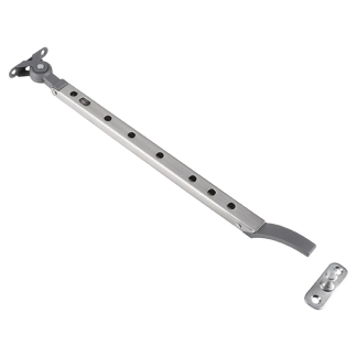Starx Raamuitzetter | Starx | 30 centimeter (7 Ventilatiestanden, Buiten draaiende ramen, Zilver/Grijs) 87.602.78 K010809182 - 2