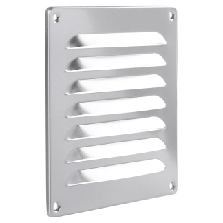 Starx Schoepenrooster | Starx | 16 x 16 cm (Aluminium, Zilver) 49.899.12 K081000270 - 