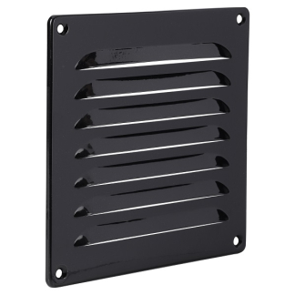 Starx Schoepenrooster | Starx | 16 x 16 cm (Aluminium, Zwart) 45.709.43 K081000278 - 1