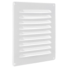 Schoepenrooster | Starx | 20 x 20 cm (Aluminium, Wit)