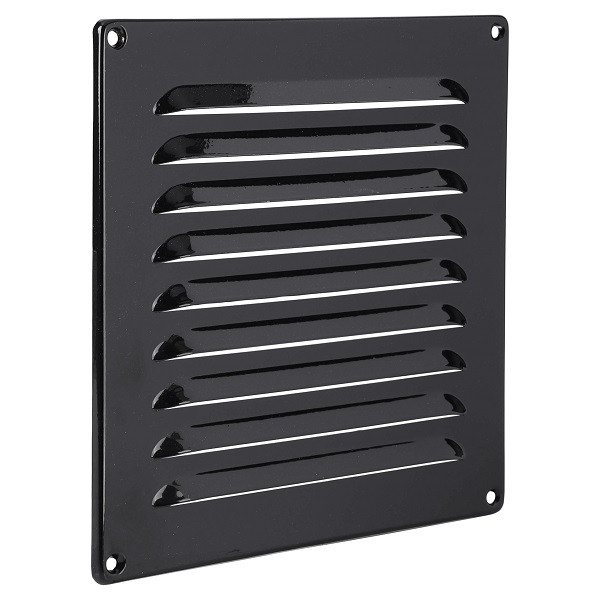 Starx Schoepenrooster | Starx | 20 x 20 cm (Aluminium, Zwart) 45.709.44 K081000280 - 1